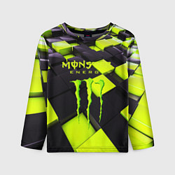 Лонгслив детский MONSTER ENERGY, цвет: 3D-принт