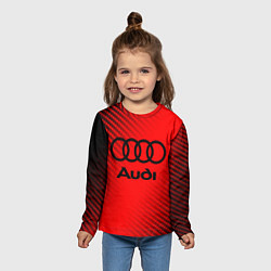 Лонгслив детский AUDI АУДИ, цвет: 3D-принт — фото 2