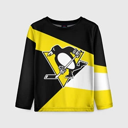 Лонгслив детский Pittsburgh Penguins Exclusive, цвет: 3D-принт