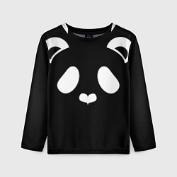 Детский лонгслив Panda white