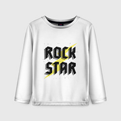 Детский лонгслив Rock star