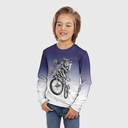 Лонгслив детский BMX, цвет: 3D-принт — фото 2