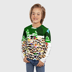 Лонгслив детский Южный Парк South Park, цвет: 3D-принт — фото 2