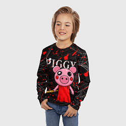 Лонгслив детский ROBLOX PIGGY, цвет: 3D-принт — фото 2