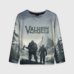 Лонгслив детский Valheim Валхейм, цвет: 3D-принт