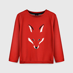 Детский лонгслив Fox minimalism