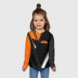 Лонгслив детский KTM КТМ, цвет: 3D-принт — фото 2