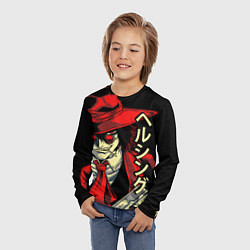 Лонгслив детский Хеллсинг, цвет: 3D-принт — фото 2