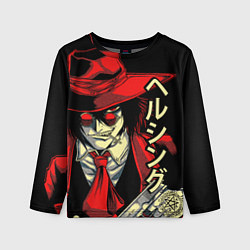 Лонгслив детский Хеллсинг, цвет: 3D-принт