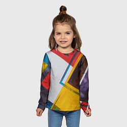 Лонгслив детский KVADRO, цвет: 3D-принт — фото 2