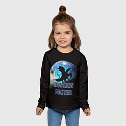 Лонгслив детский Dungeon Master, цвет: 3D-принт — фото 2