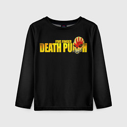 Лонгслив детский FFDP Five Finger Death Punch, цвет: 3D-принт