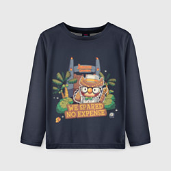 Лонгслив детский Jurassic Crossing, цвет: 3D-принт