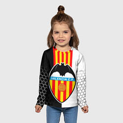 Лонгслив детский FC VALENCIA ФК ВАЛЕНСИЯ, цвет: 3D-принт — фото 2