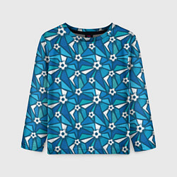 Лонгслив детский Футбол, цвет: 3D-принт