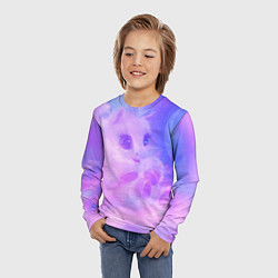 Лонгслив детский Пони в облаках, цвет: 3D-принт — фото 2