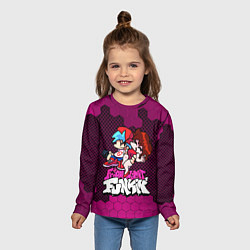 Лонгслив детский Boyfriend and Girlfriend, цвет: 3D-принт — фото 2