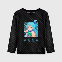 Детский лонгслив Аква Aqua Коносуба KonoSuba