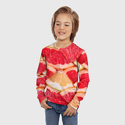 Лонгслив детский ЦИТРУСОВЫЙ МИКС CITRUS MIX, цвет: 3D-принт — фото 2