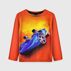 Лонгслив детский Hot Wheels Хот Вилс, цвет: 3D-принт