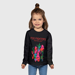 Лонгслив детский Wasting Light - Foo Fighters, цвет: 3D-принт — фото 2