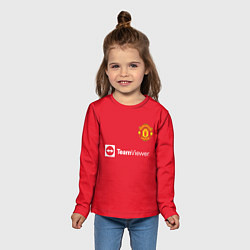 Лонгслив детский Джейдон Санчо форма Манчестер Юнайтед 20212022, цвет: 3D-принт — фото 2