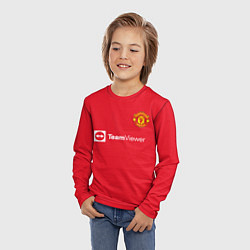 Лонгслив детский Джейдон Санчо форма Манчестер Юнайтед 20212022, цвет: 3D-принт — фото 2