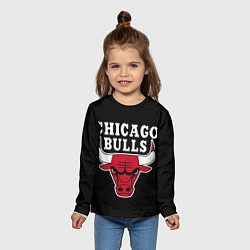 Лонгслив детский B C Chicago Bulls, цвет: 3D-принт — фото 2