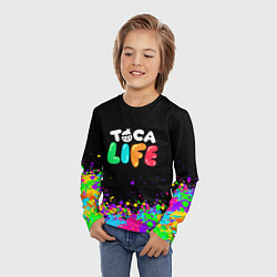 Лонгслив детский Toca Life, цвет: 3D-принт — фото 2