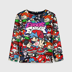 Детский лонгслив FRIDAY NIGHT FUNKIN ВСЕ ПЕРСОНАЖИ