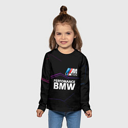 Лонгслив детский BMW фанат, цвет: 3D-принт — фото 2