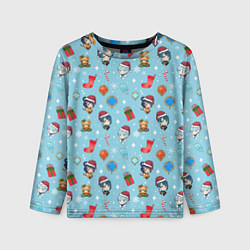 Детский лонгслив GI Christmas Pattern