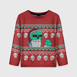 Лонгслив детский Свитер Занта, цвет: 3D-принт