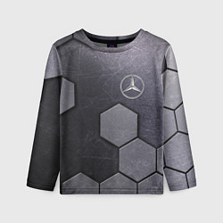 Лонгслив детский Mercedes-Benz vanguard pattern, цвет: 3D-принт