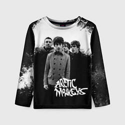 Лонгслив детский Группа Arctic monkeys, цвет: 3D-принт