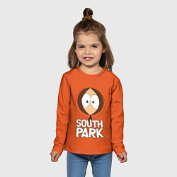 Лонгслив детский Южный парк Кенни South Park, цвет: 3D-принт — фото 2