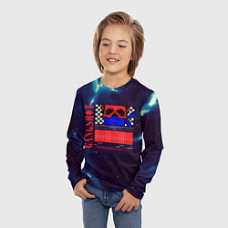 Лонгслив детский Gangsta Shit, цвет: 3D-принт — фото 2