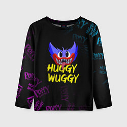 Лонгслив детский HUGGY WUGGY PATTERN, цвет: 3D-принт