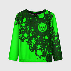 Детский лонгслив БАБЛ КВАС Краски