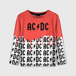 Детский лонгслив Ac dc rock