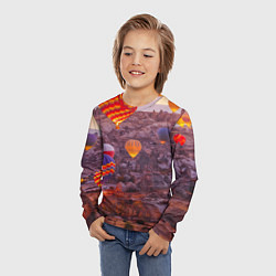 Лонгслив детский Невероятно Красивые Воздушные Шары!, цвет: 3D-принт — фото 2