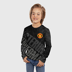 Лонгслив детский Manchester United , Манчестер Юнайтед, цвет: 3D-принт — фото 2