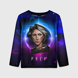 Детский лонгслив PREY GIRL PLANET
