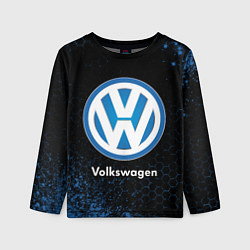 Лонгслив детский Volkswagen - Объемный, цвет: 3D-принт