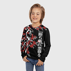Лонгслив детский Корпус бойни демонов, цвет: 3D-принт — фото 2