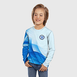 Лонгслив детский Chelsea FC челси фк, цвет: 3D-принт — фото 2