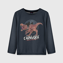 Лонгслив детский Carnivora Хищник, цвет: 3D-принт