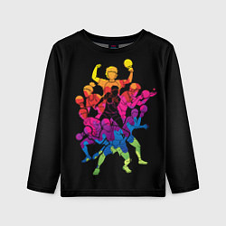 Лонгслив детский Игра в Пинг-Понг, цвет: 3D-принт