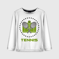 Лонгслив детский TENNIS Теннис, цвет: 3D-принт