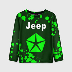 Лонгслив детский ДЖИП Краска, цвет: 3D-принт